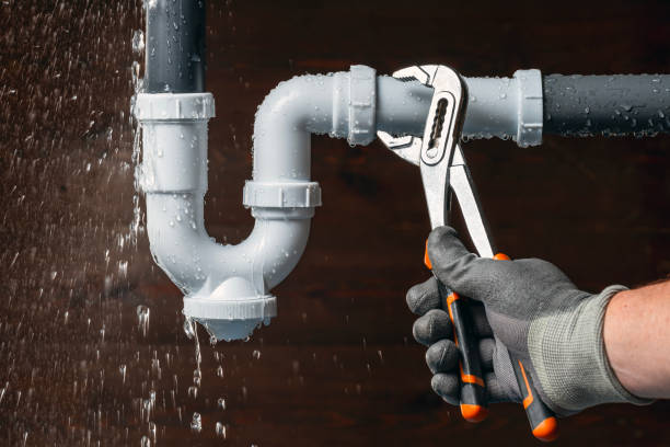 Professional Sewer Line Repair technician working in Jobstown, NJ